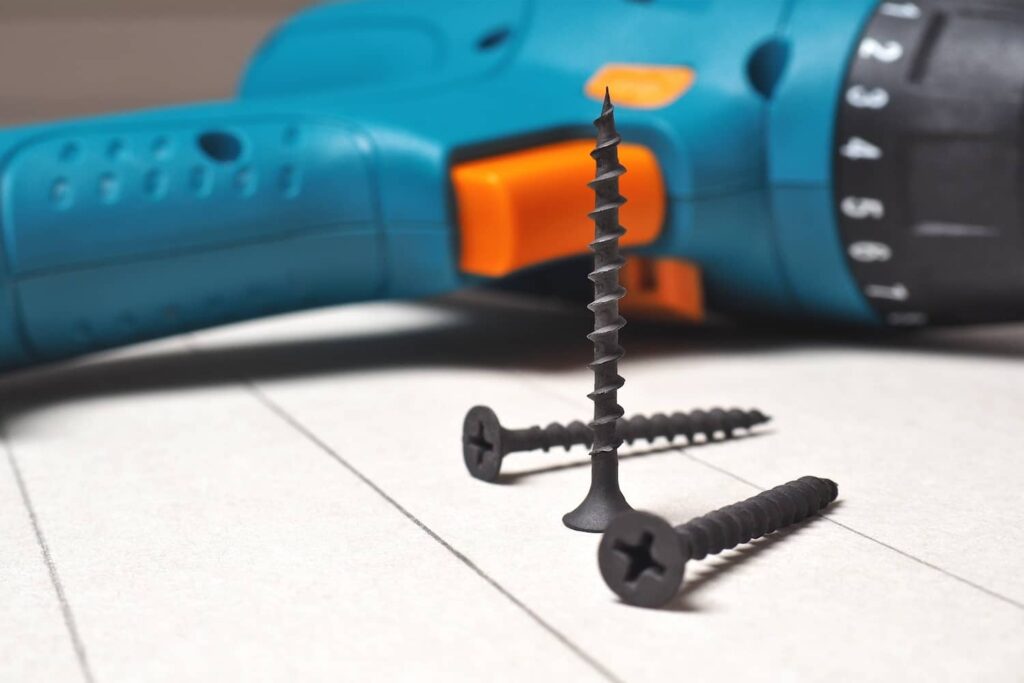 How many screws per sheet of drywall