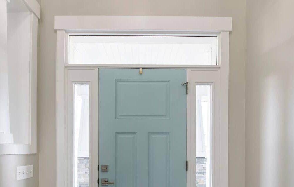 What is the purpose of a transom window?