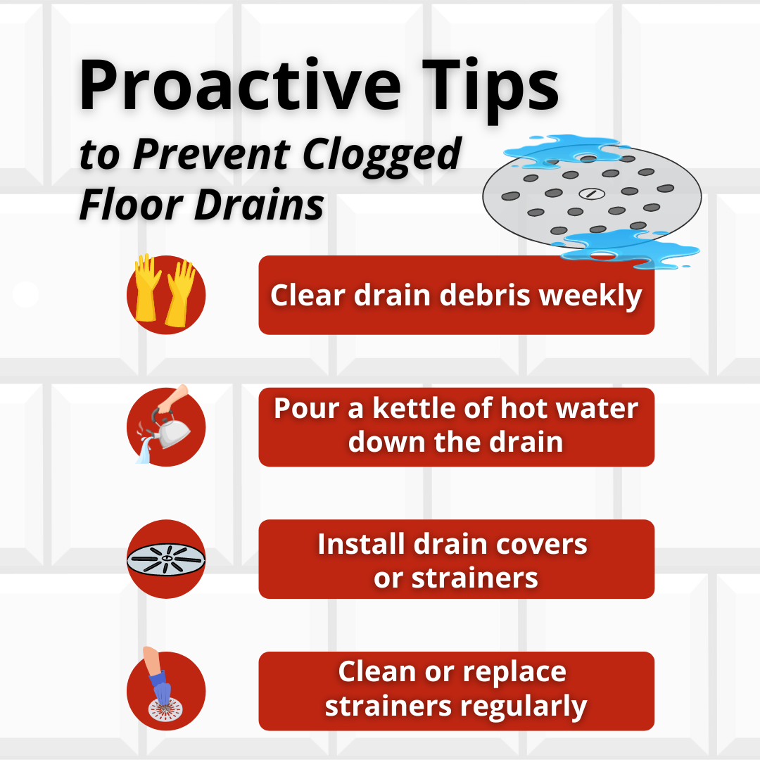 proactive maintenance for floor drains