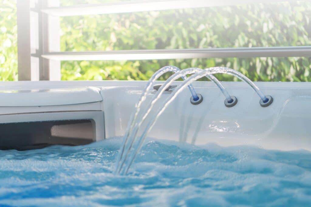 how to clean a hot tub spa