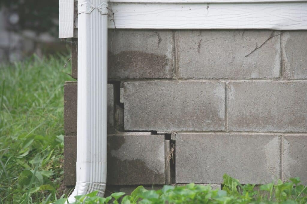 Signs of Damage to Concrete Footings and Foundations