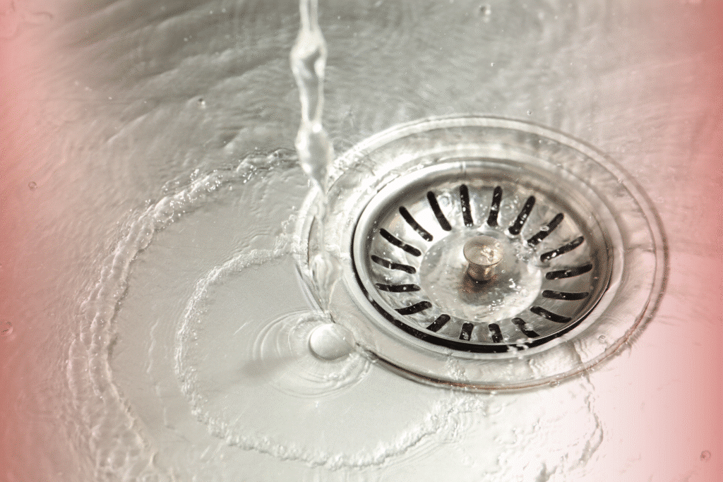 how to clean the stainless steel sink